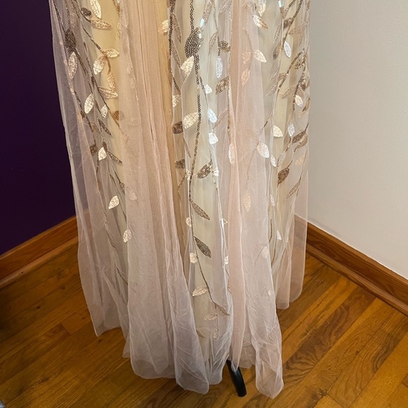 Ever Pretty Zoey Leaf Sequin Sleeveless A-Line Gown NWT - Picture 5 of 13